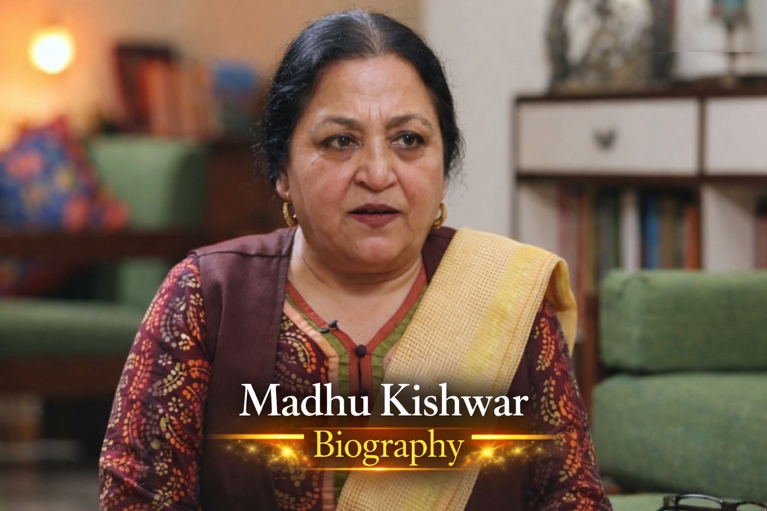 Madhu Kishwar Biography