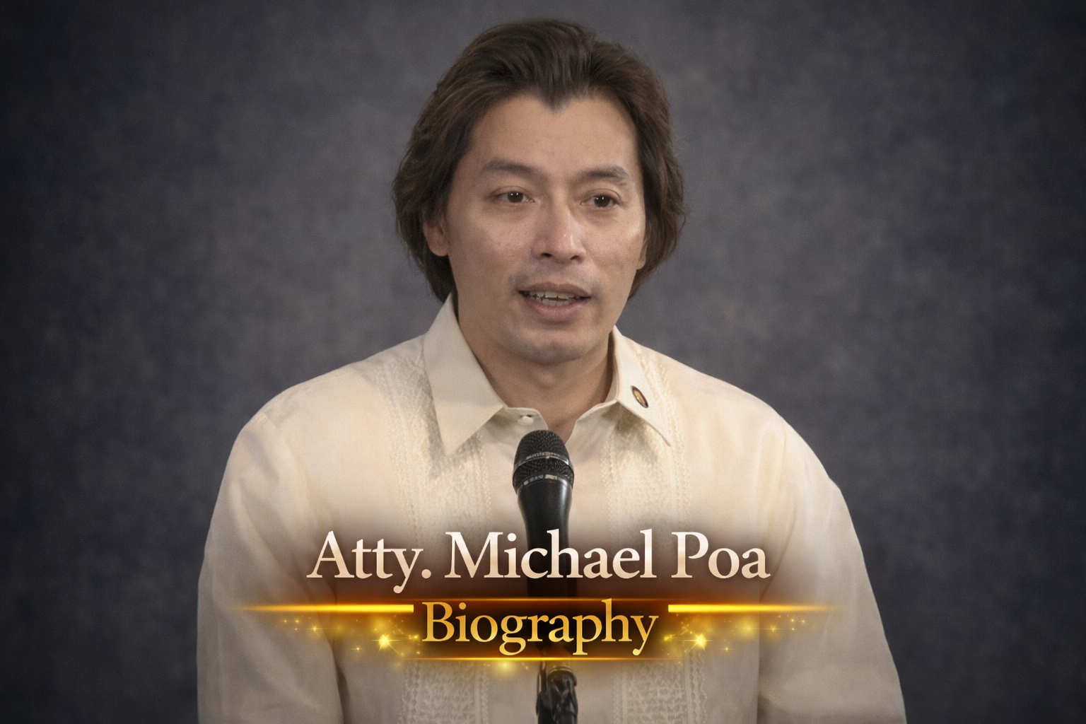 Atty. Michael Poa Biography