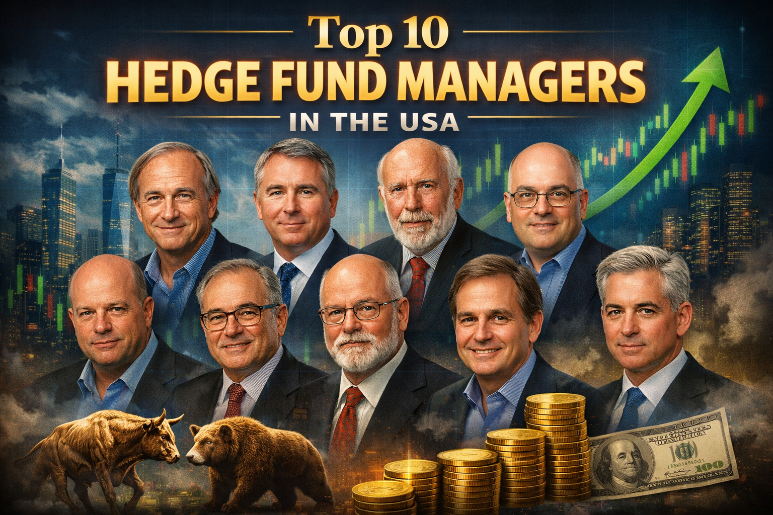 Top 10 Hedge Fund Managers in the USA